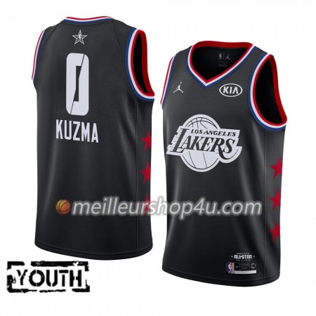 Maillot Basket Enfant Los Angeles Lakers Kyle Kuzma 0 2019 All-Star Jordan Brand Noir Swingman
